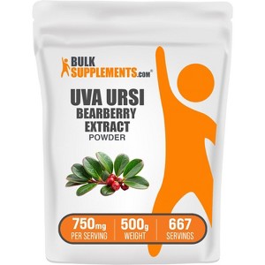 BulkSupplements Bearberry Leaf Extract (Uva Ursi) Powder - 1 of 4