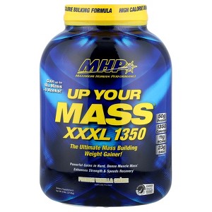 MHP Up Your Mass, XXXL 1350, French Vanilla Creme, 6 lbs (2,728 g) - 1 of 4
