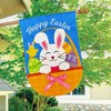 Briarwood Lane Easter Burlap House Flag 40x28 For Outdoor Basket Bunny For Easter House Flag - 4 of 4