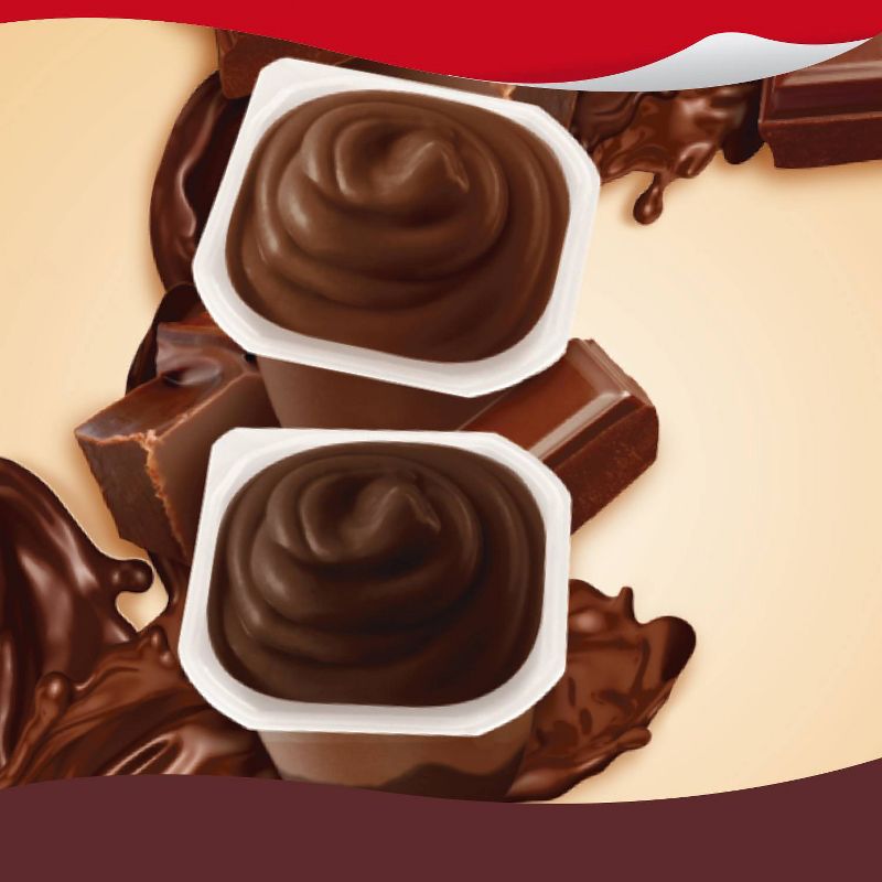 Snack Pack Chocolate Fudge &#38; Milk Chocolate Swirl Pudding - 39oz/12ct, 3 of 6