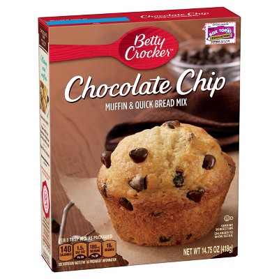 Betty Crocker Chocolate Chip Muffin And Quick Bread Mix - 16.4oz : Target