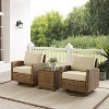3pc Bradenton Outdoor Steel Swivel Rocking Chairs - Crosley
 - 2 of 4
