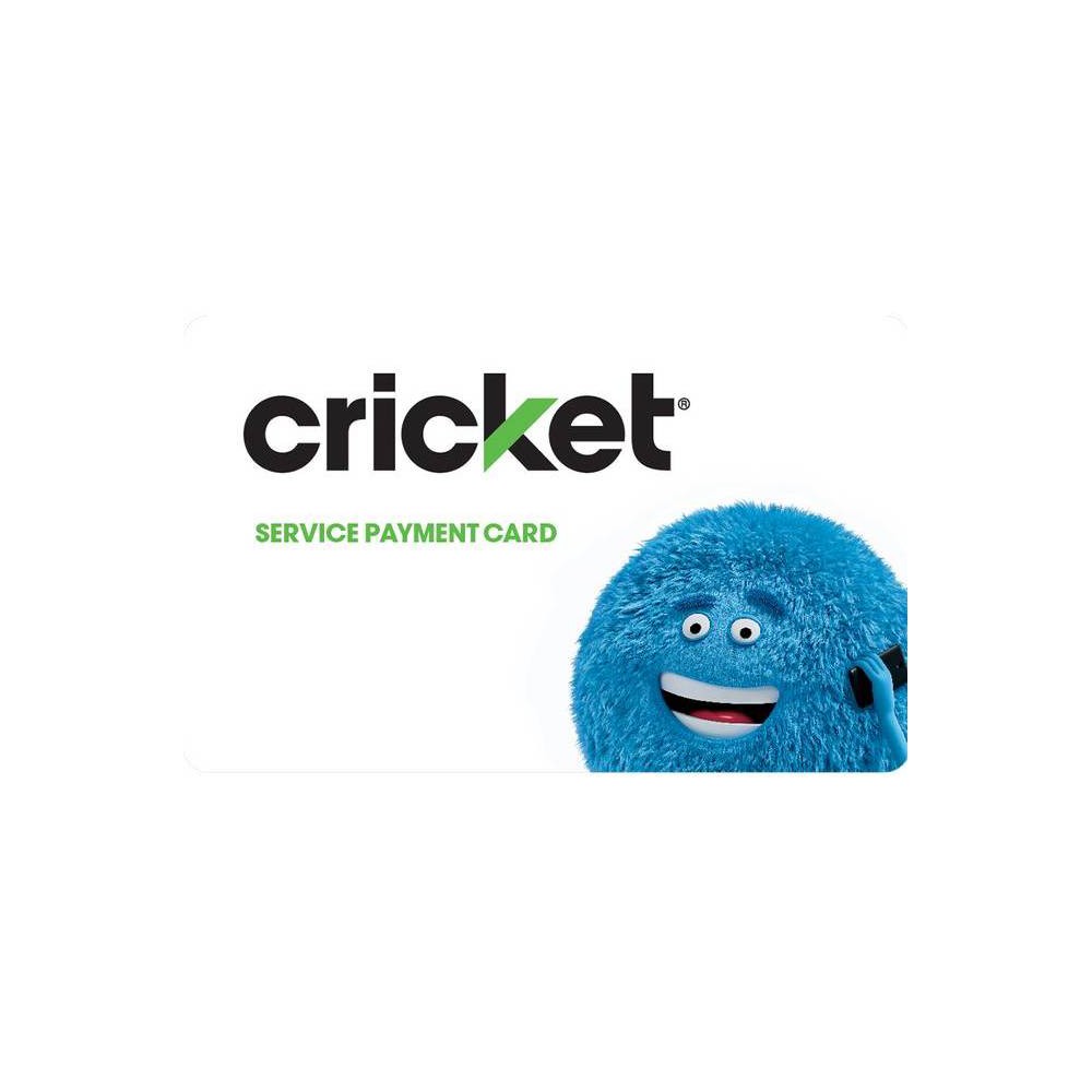  Cricket Wireless Prepaid Refill Card (Email Delivery)