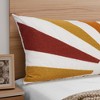 Sweet Jojo Designs Gender Neutral Body Pillow Cover (Pillow Not Included) 54in.x20in. Boho Sun Ray Yellow Red Orange - 4 of 4