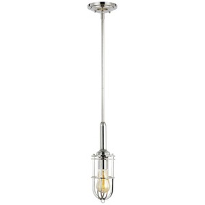Generation Lighting Urban Renewal 1 Lights Polished Nickel Pendant - 1 of 2