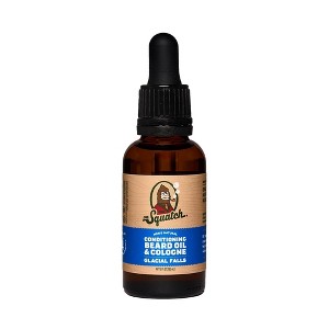 DR. SQUATCH Men's Natural Beard Oil and Cologne - Glacial Falls