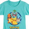 Girls' - Pokémon - Starter Pokémon Fitted Short Sleeve Graphic T-Shirt - 2 of 4