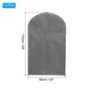 Unique Bargains Waterproof Dustproof Suits Coats Dresses Garment Bags 3 Pcs - 2 of 4