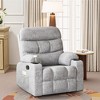 MAYEERTY Limstone Oversized Recliner Chair for Living Room, Spacious Design for Large, Big, Tall Adults - 3 of 4