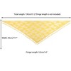 INSPIRE CHIC Lace Rose Floral Tassel Mesh Triangle Head Covering Mantilla Scarves 1Pc - 3 of 4