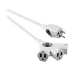 General Electric 50' 3-Outlet EZGrip Grounded Indoor-Outdoor Extension Cord 16AWG White - 2 of 4