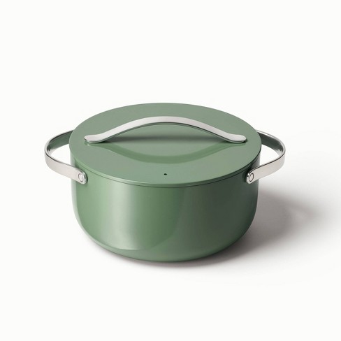 Tramontina 6.5 Qt Enameled Round Cast Iron Dutch Oven, Teal
