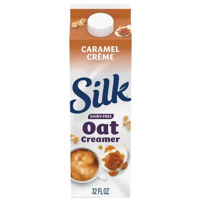 Silk Oatmeal Cookie Oat Milk Coffee Creamer - 32 Fl Oz (1qt) Bottle : Target