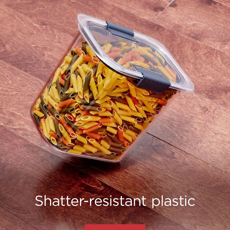 Rubbermaid Brilliance 10pc Plastic Food Storage Container Set, 5 of 8