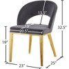 Meridian Furniture,Roberto Velvet Dining Chair - 4 of 4