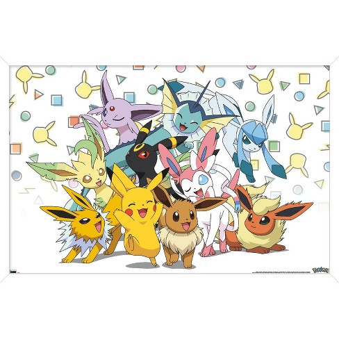 Eevee evolution for every type (some are concept art)  Eevee evolutions,  Pokemon eevee evolutions, Pokemon eevee