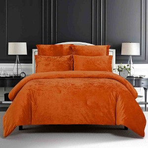 BAGOKIE 5 Pieces Bed in a Bag Comforter Set for All Season - 1 of 4