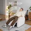 Swivel Rocker Power Recliner Chair with USB & Type-C Ports and Overstuffed Cushion - 2 of 4