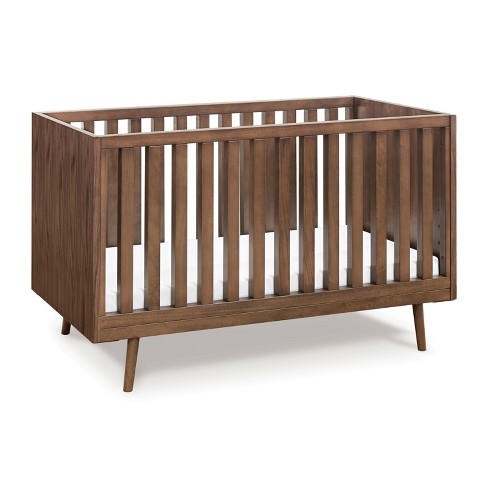 Ubabub Nifty Timber 3 In 1 Convertible Crib Walnut Target