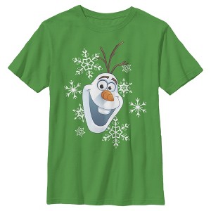 Boy's Frozen Olaf Smile T-Shirt - 1 of 3