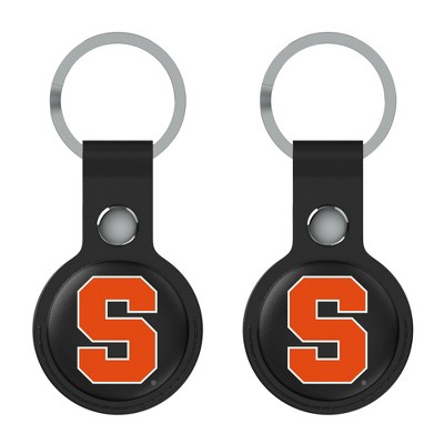 Keyscaper NCAA ACC Universities Insignia Black Airtag Holder 2-Pack