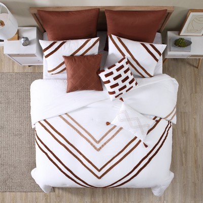 queen comforter set 8 piece