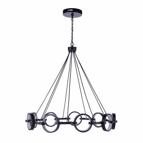 Craftmade Lighting Context 1 - Light Chandelier in  Flat Black - image 1 of 1