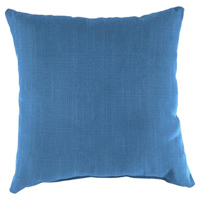 Jordan Manufacturing 16" x 16" x 4" Outdoor Throw Pillow Set Washed Turquoise