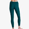 Calypsa Women's Chlorine Resistant Long Swim Leggings - 2 of 4