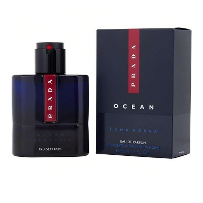 Prada Luna Rossa Ocean By Prada Men Cardamom, Yuzu, Ginger, Grapefruit, Woody Notes Eau De Parfum Spray 1.7 Oz
