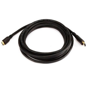 Monoprice Standard HDMI Cable - 10 Feet - Black | With HDMI Mini Connector, 1080i @ 60Hz, 4.95Gbps, 30AWG - 1 of 3