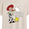 Women's - Toy Story - Jessie Tough Cookie Oversized Graphic T-Shirt - 2 of 4