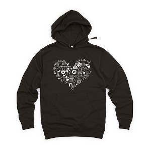 Simply Sage Market Women's Graphic Hoodie St. Patrick's Heart - 1 of 4