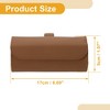 Unique Bargains Universal Car Sunglasses Case Magnetic Storage Box PU 6.69"x1.96" 1 Pcs - 4 of 4