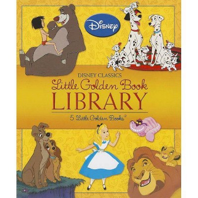 Disney Classics Little Golden Book Library (Disney Classic) - by  Various & Various (Mixed Media Product)