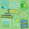 Pickleball Sticker Extra Large Stickers for Adults Funny Adhesives with Memes - Crazy Dog - 2 of 4