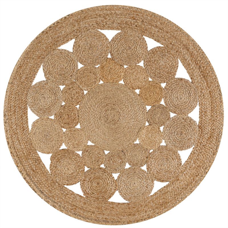 Cassia Round Area Rug - JONATHAN Y, 3 of 10