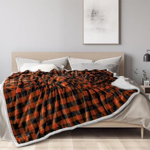 Orange blanket target hot sale