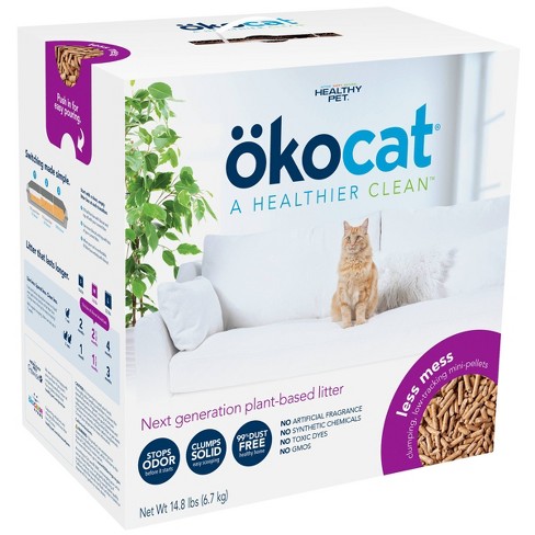 okocat Less Mess Clumping Low Tracking Litter - 14.8lbs - image 1 of 4