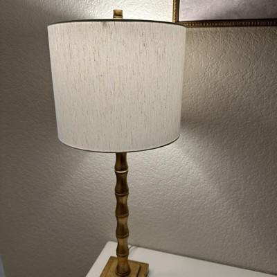 Brass faux bamboo stem lamp, Hire & Rental