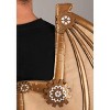HalloweenCostumes.com One Size Men  Mens Steampunk Metal Dragon Wings Halloween Costume Accessory, Brown/Brown - 4 of 4