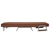 Tangkula Sofa Bed Folding Arm Chair Sleeper 5 Position Recliner Full Padded Lounger Couch - 3 of 4