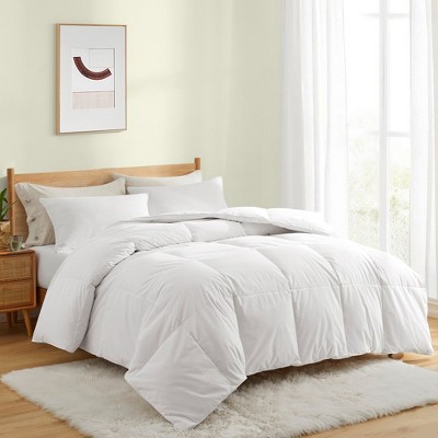 Peace Nest White Goose Down Feather Fiber Comforter Duvet Insert