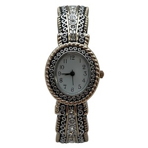 Olivia Pratt New Elegant Textured Bangle Women Watch - 1 of 3