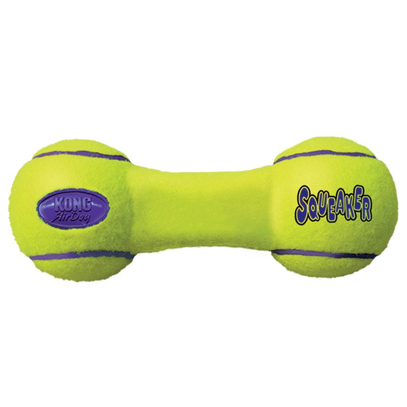 KONG Air Dog Squeaker Dumbbell Dog Toy - M, 1 of 7