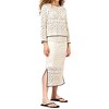 Women's Crochet Midi Skirt - APRICOT - 4 of 4