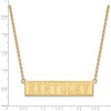 Black Bow Jewelry 14k Yellow Gold Kentucky Wildcats NCAA Necklace 18 Inch - 2 of 4