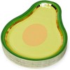Blue Panda 48 Pack Avocado Disposable Paper Plates for Birthday Party and Fiesta 7 x 10 In, - 4 of 4