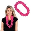 Magic Matt’s Brilliant Blinkys Hawaiian Flower Lei Necklace Pink - 4 of 4