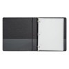 School Smart D Ring Binder, Polypropylene, 1 Inch, Black - 2 of 4